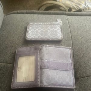 Fabric card case and wallet